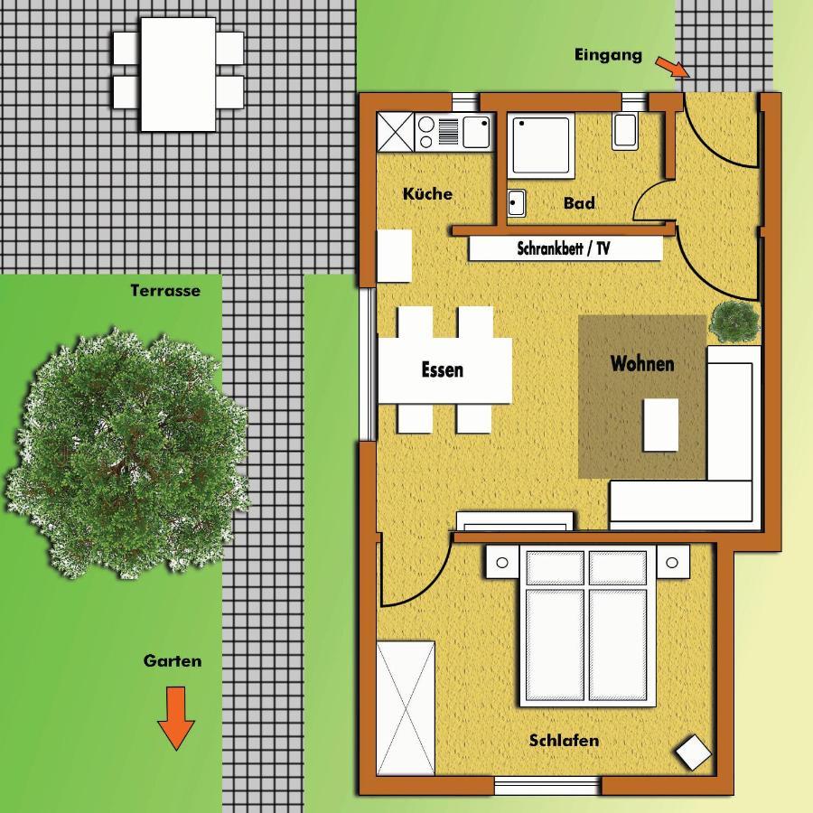 Apartamento Fewo24-Prasdorf Exterior foto